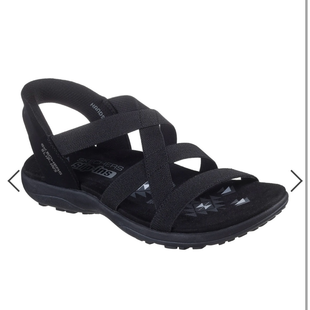 NWOT Skechers Slip-ins: Reggae Slim - Stretch Flex, size 6